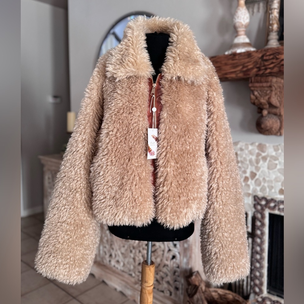 Chelsea & Violet Faux Fur Jacket